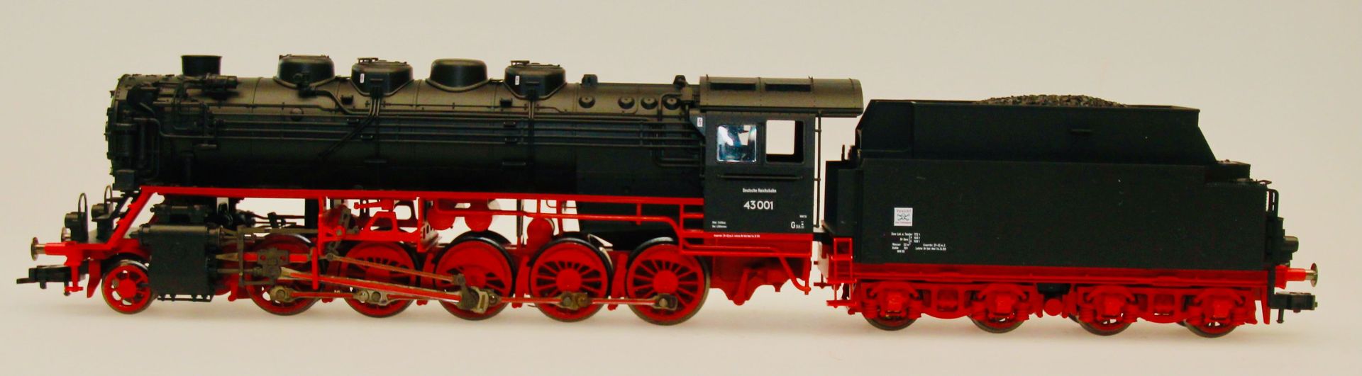 Fleischmann 414302 - Fleischmann - Dampflok BR 43 001 DR Ep.III H0/GL